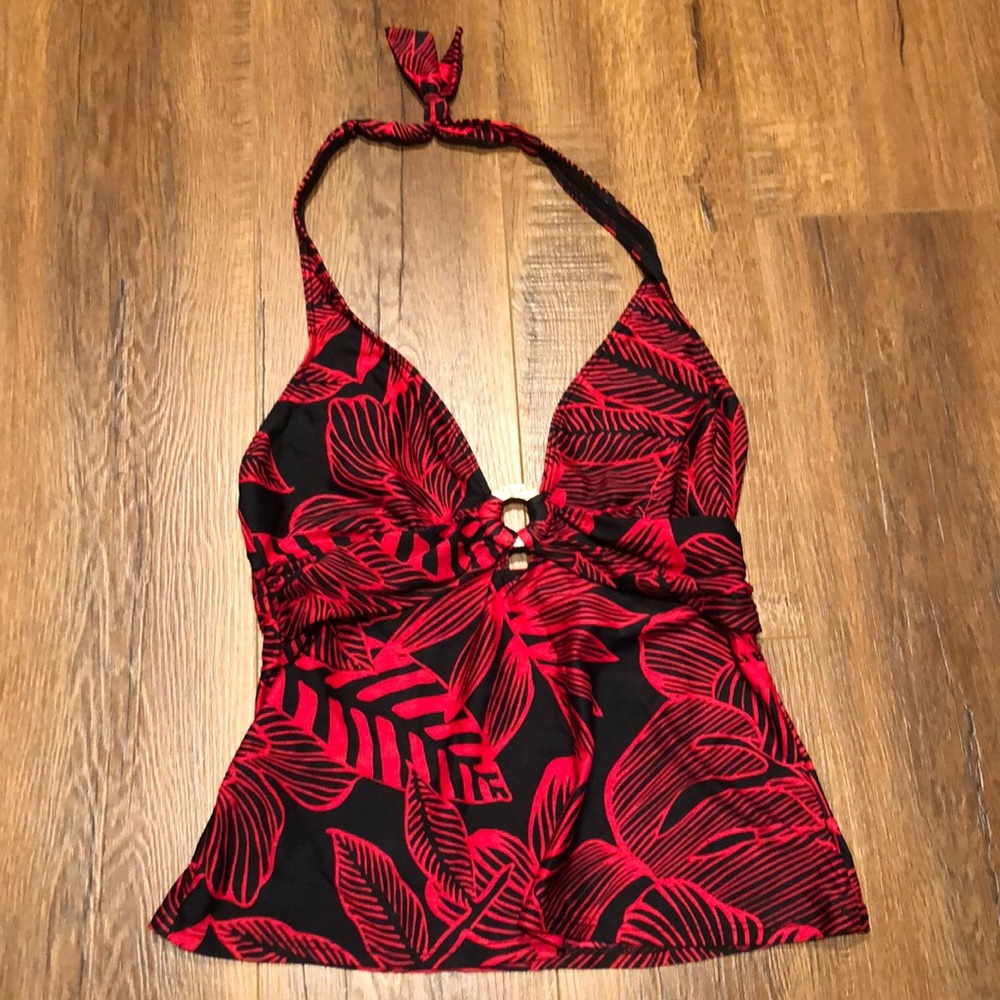 Lauren Ralph Lauren Halter Swim Top